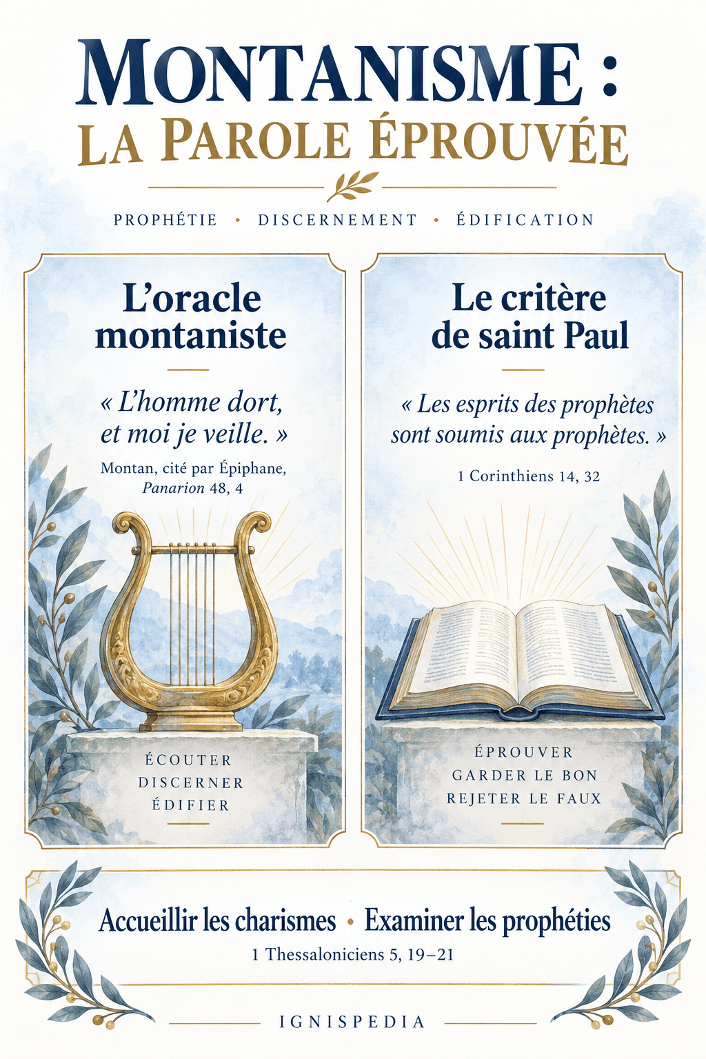 L’oracle montaniste et le critère de saint Paul