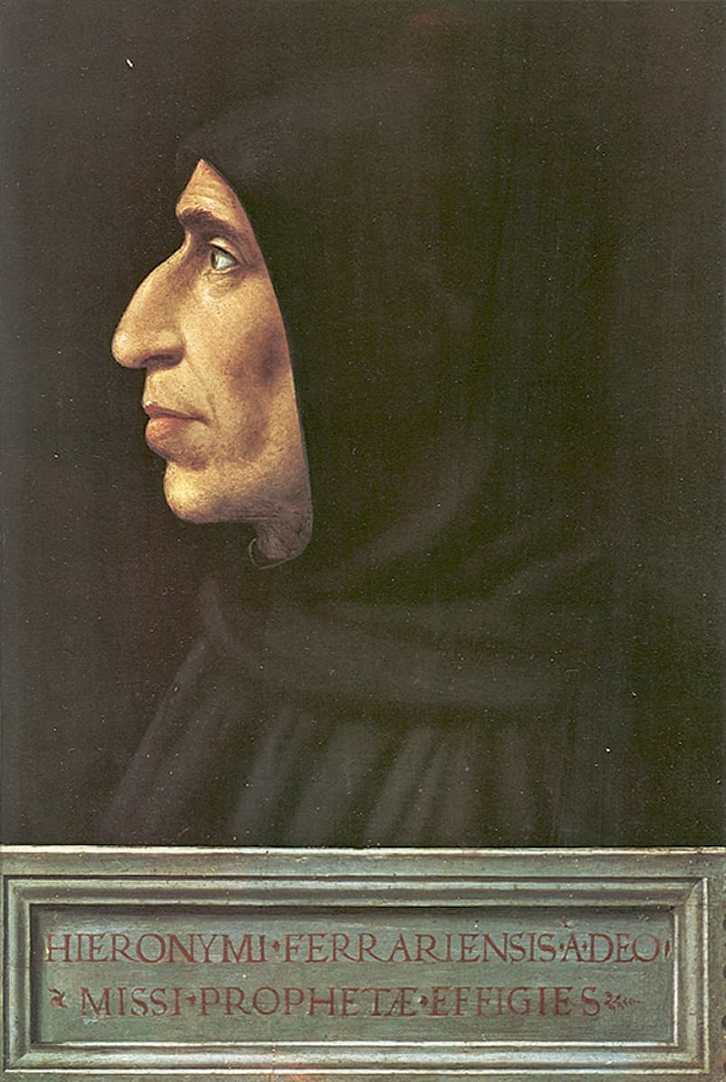 Portret Girolama Savonaroli pędzla Fra Bartolomea