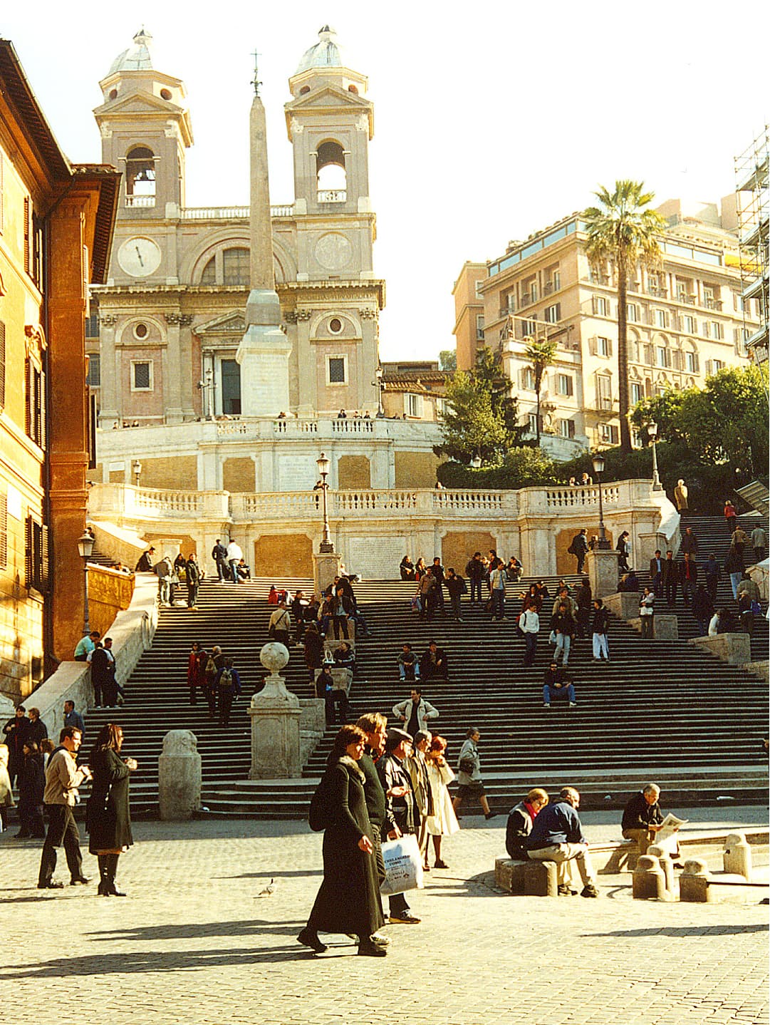Staircase of the Trinità dei Monti in Rome, inaugurated under Benedict XIII