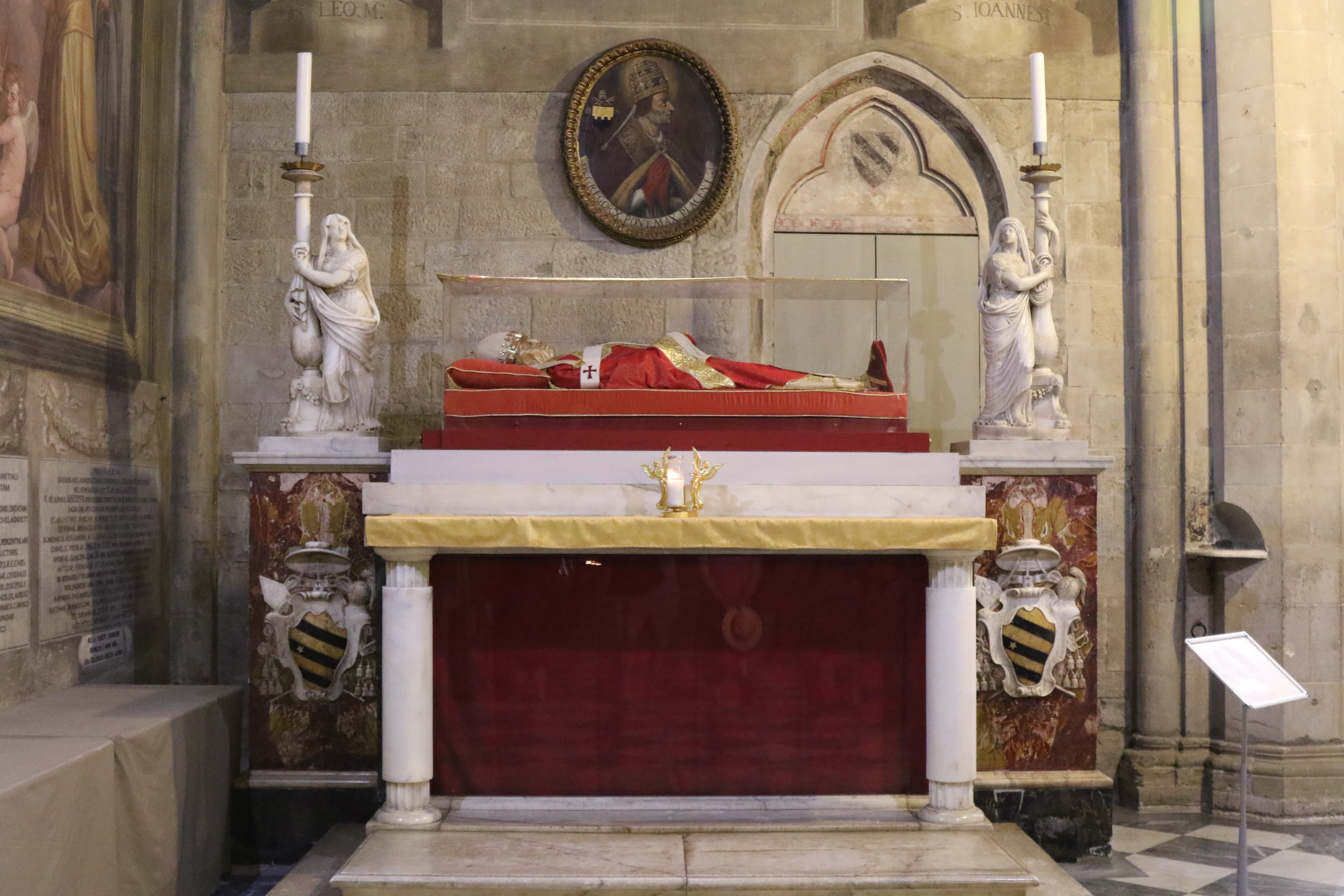 The cathedral (Duomo) of Arezzo, where Blessed Gregory X is buried
