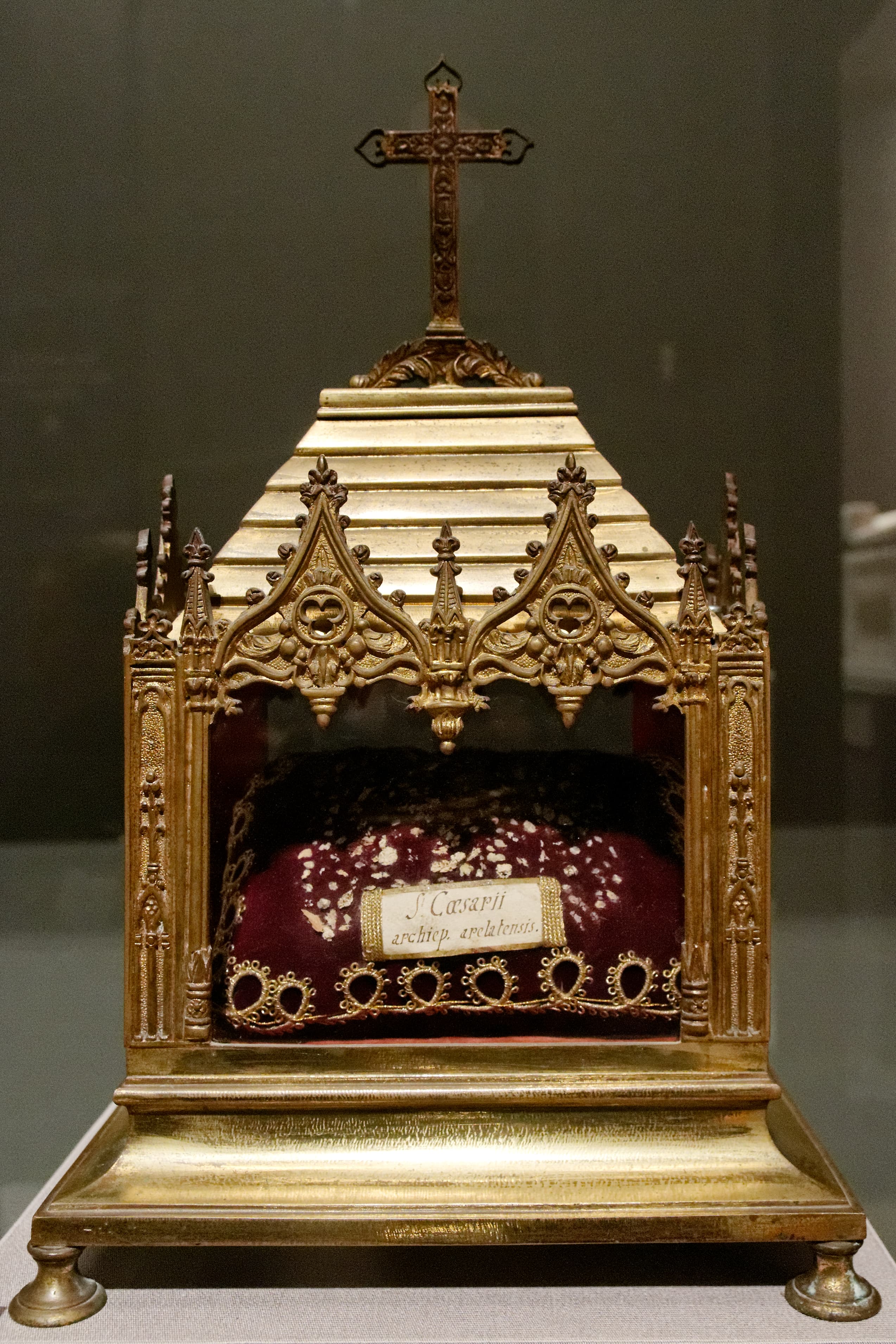 Reliquiar des heiligen Cäsarius von Arles in der Kirche Saint-Trophime in Arles