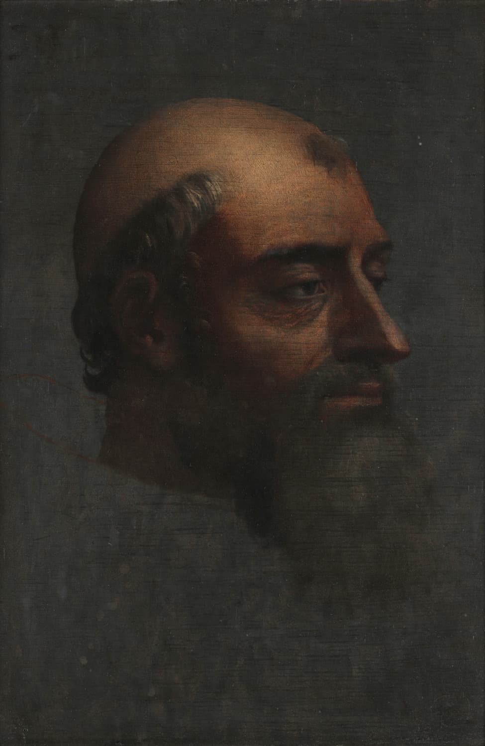 Klemens VII z brodą, studium Sebastiana del Piombo, około 1531