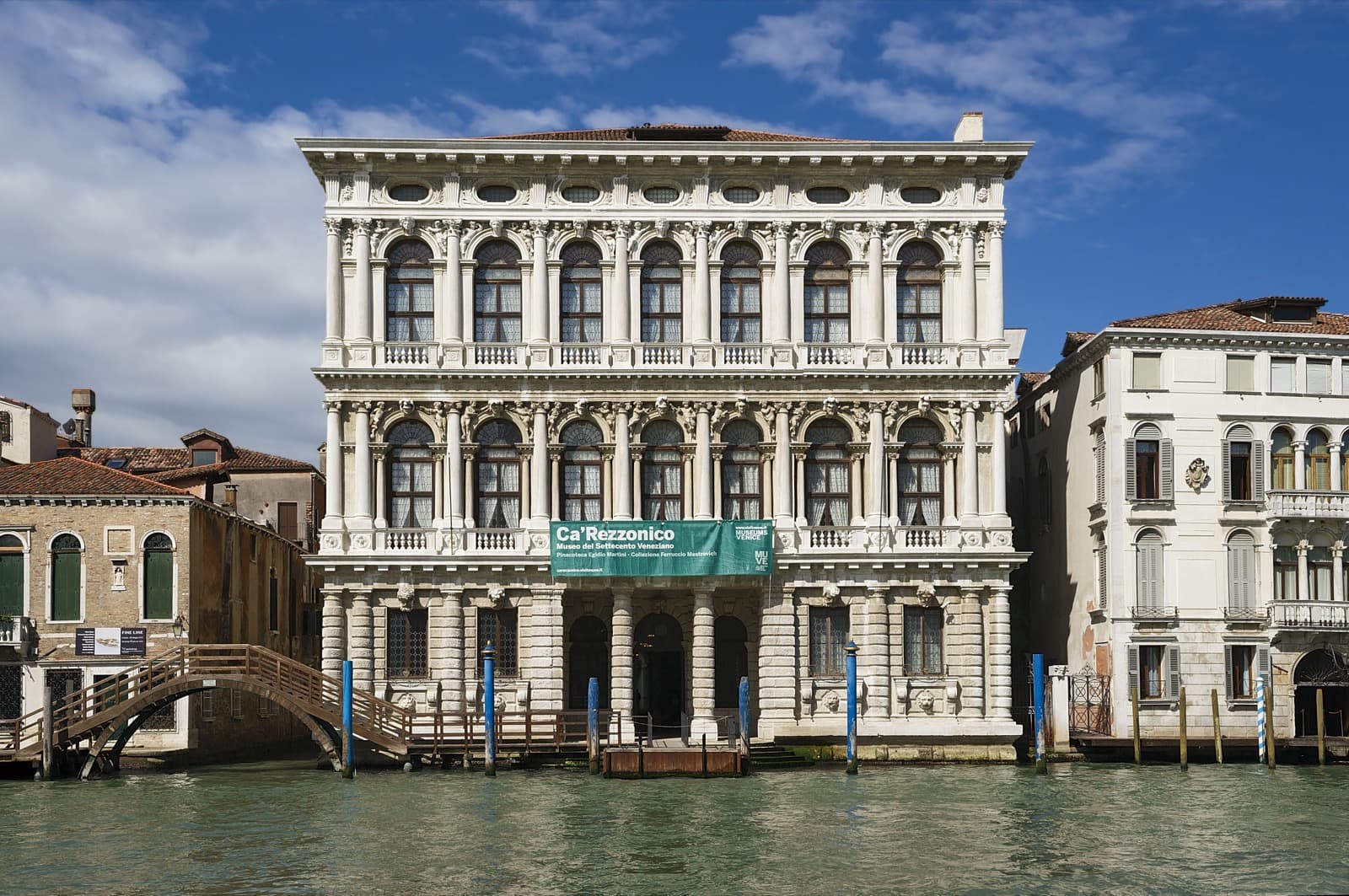 Ca' Rezzonico, the palace of Pope Clement XIII's family on the Grand Canal in Venice