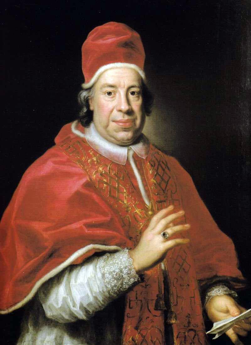 Papa Innocentius XIII portresi (Michelangelo dei Conti, 1655-1724)