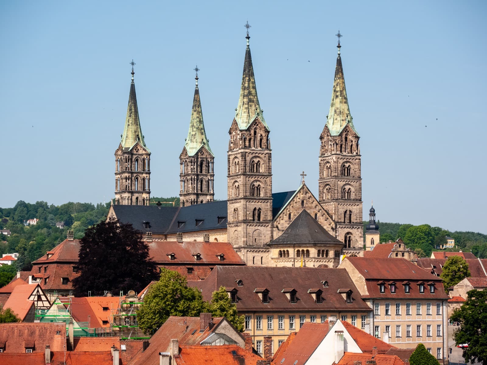 La cattedrale di Bamberg, sede della diocesi confermata da Giovanni XVIII nel 1007