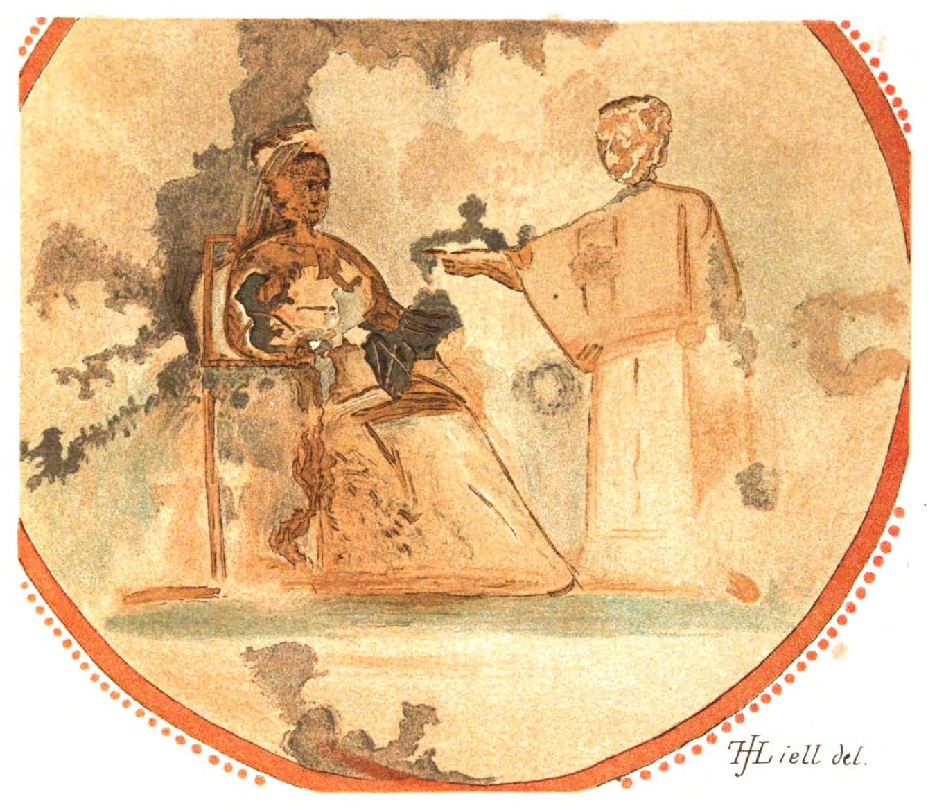 Third-century fresco in the Catacomb of Priscilla on the Via Salaria