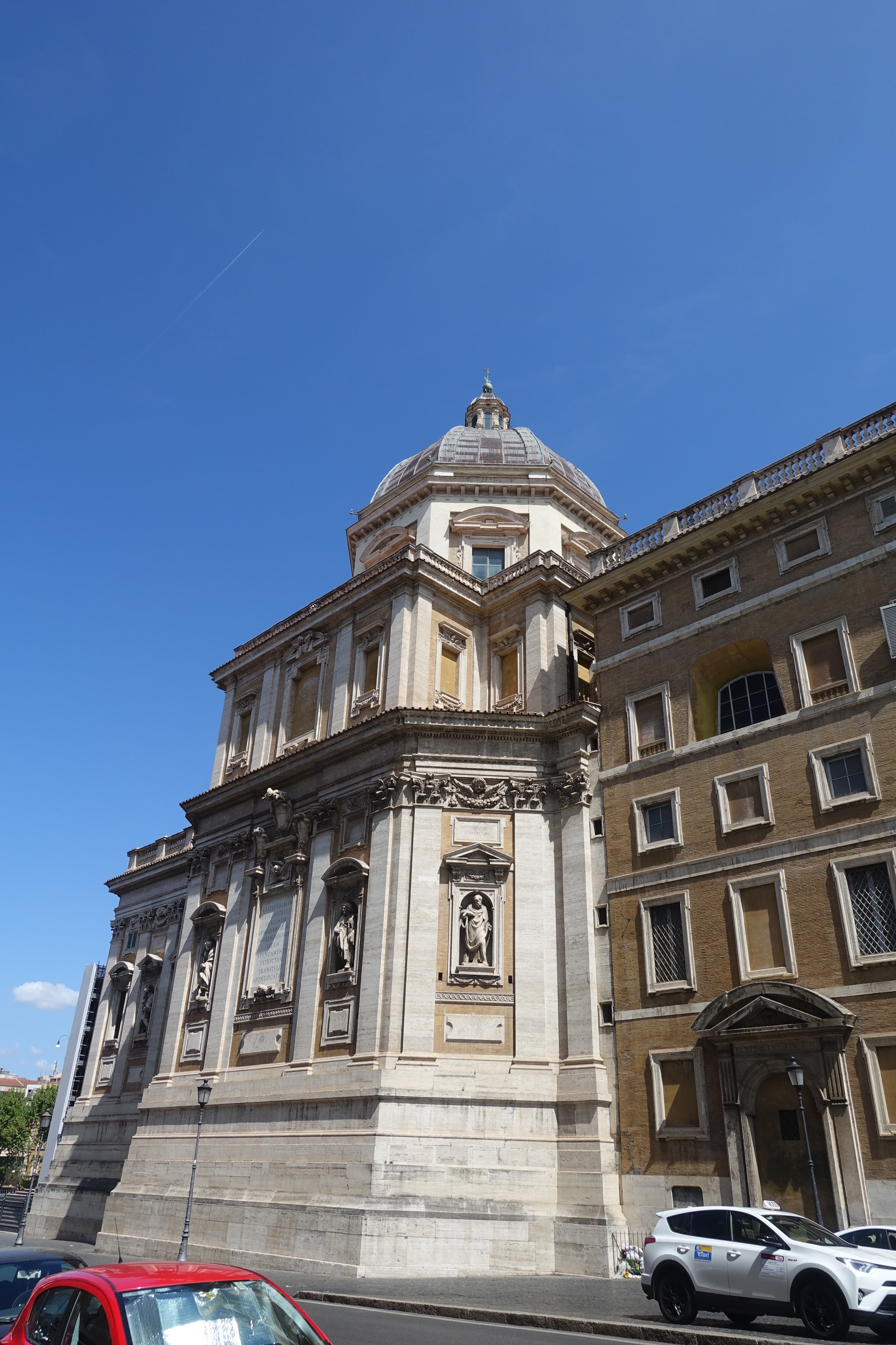 Dome of the Basilica of Saint Mary Major in Rome