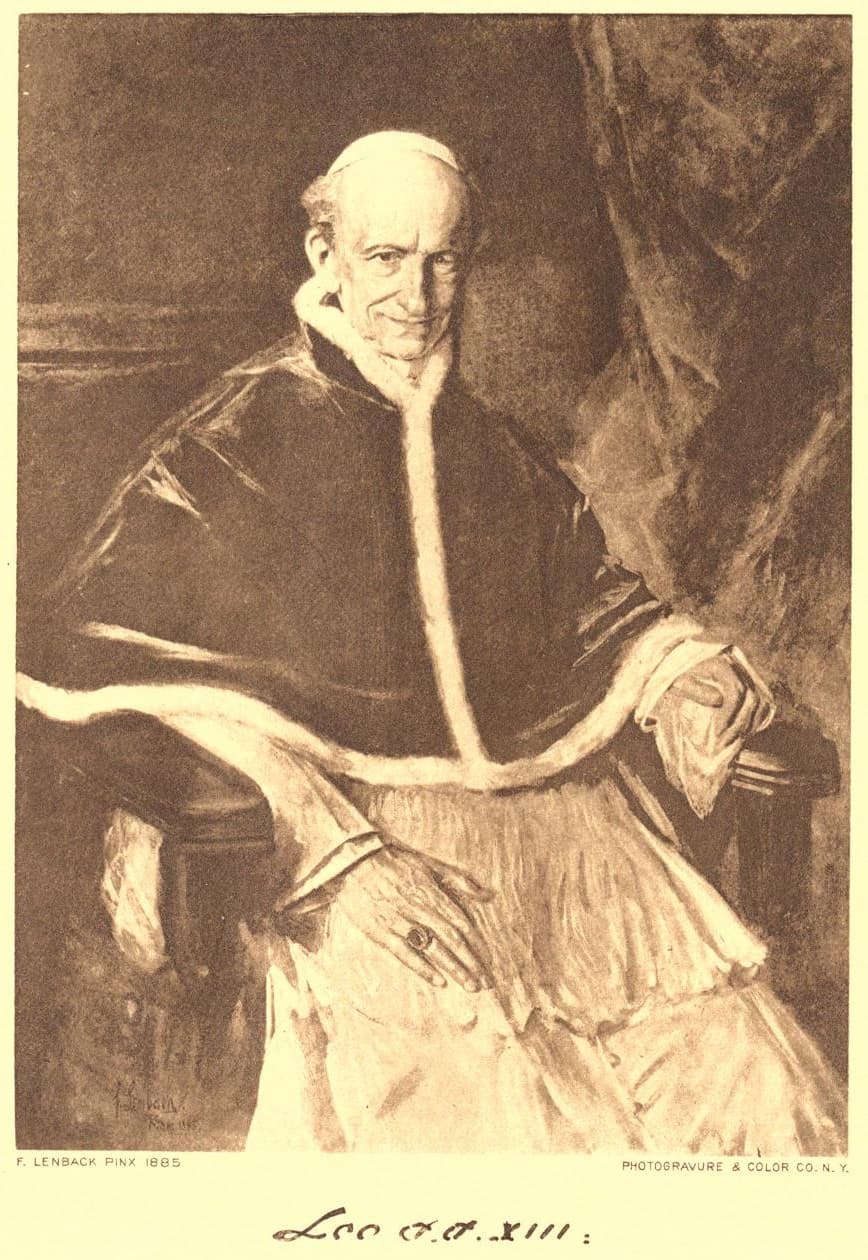 Porträt von Papst Leo XIII.
