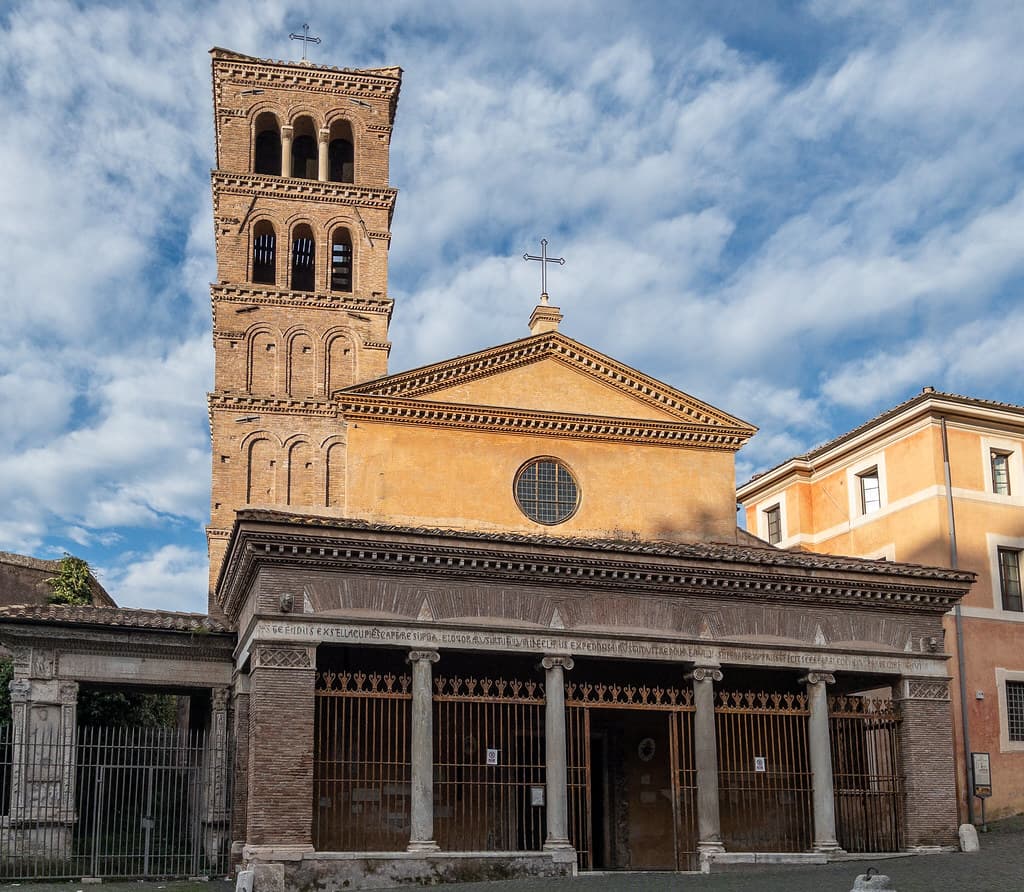 The church of San Giorgio in Velabro in Rome