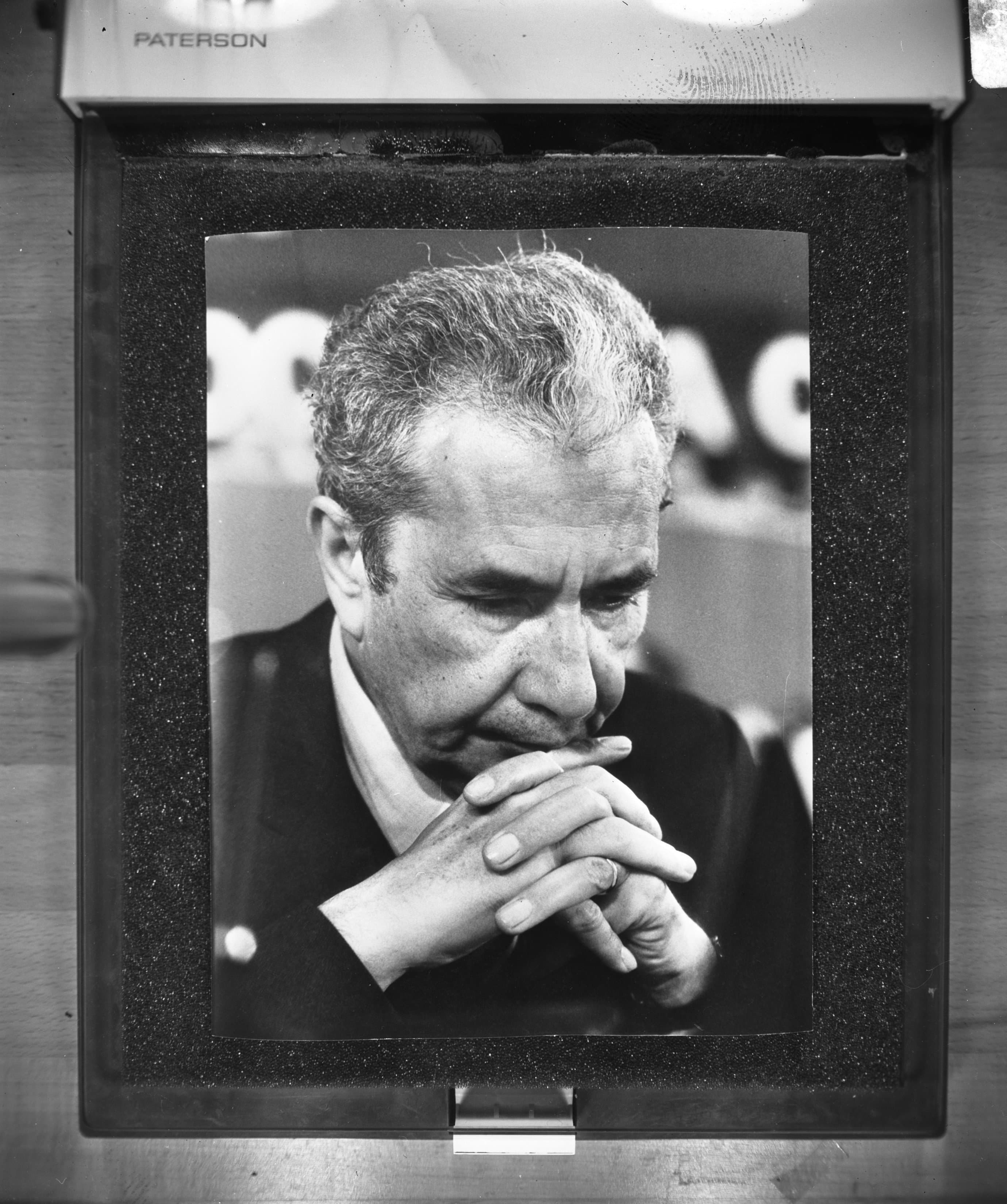 Aldo Moro, fotografiert Anfang 1978