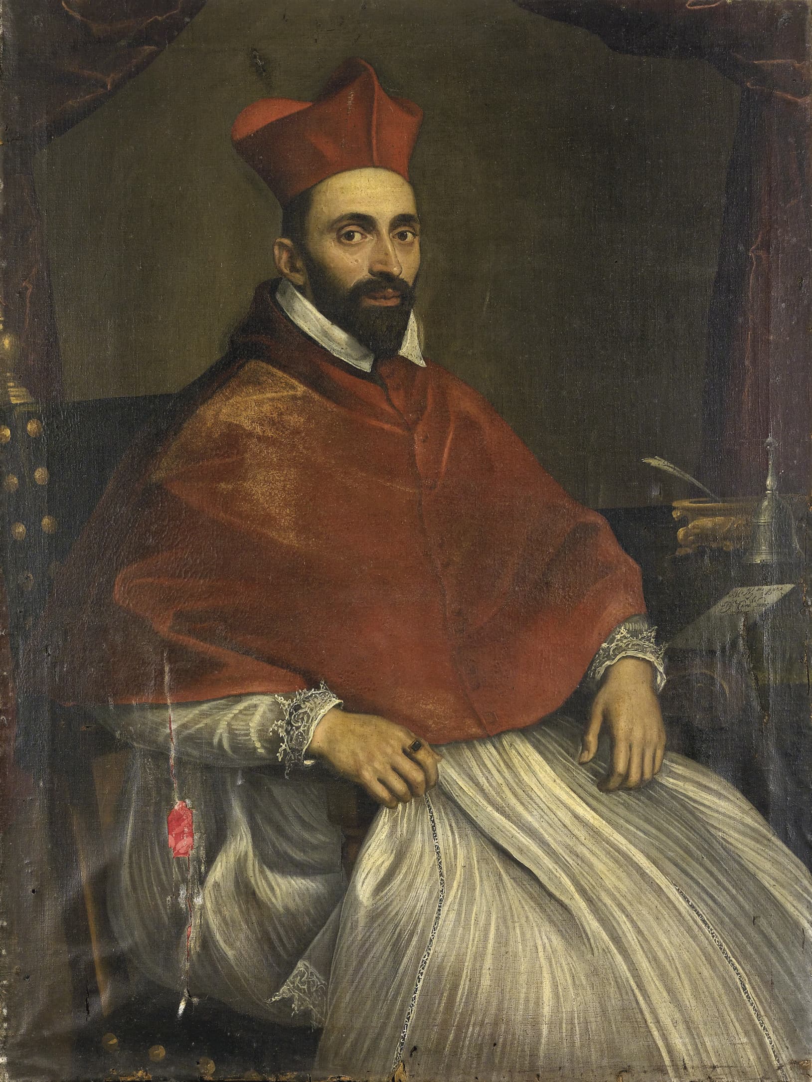 Portrait of Cardinal Antonio Ghislieri, the future Saint Pius V