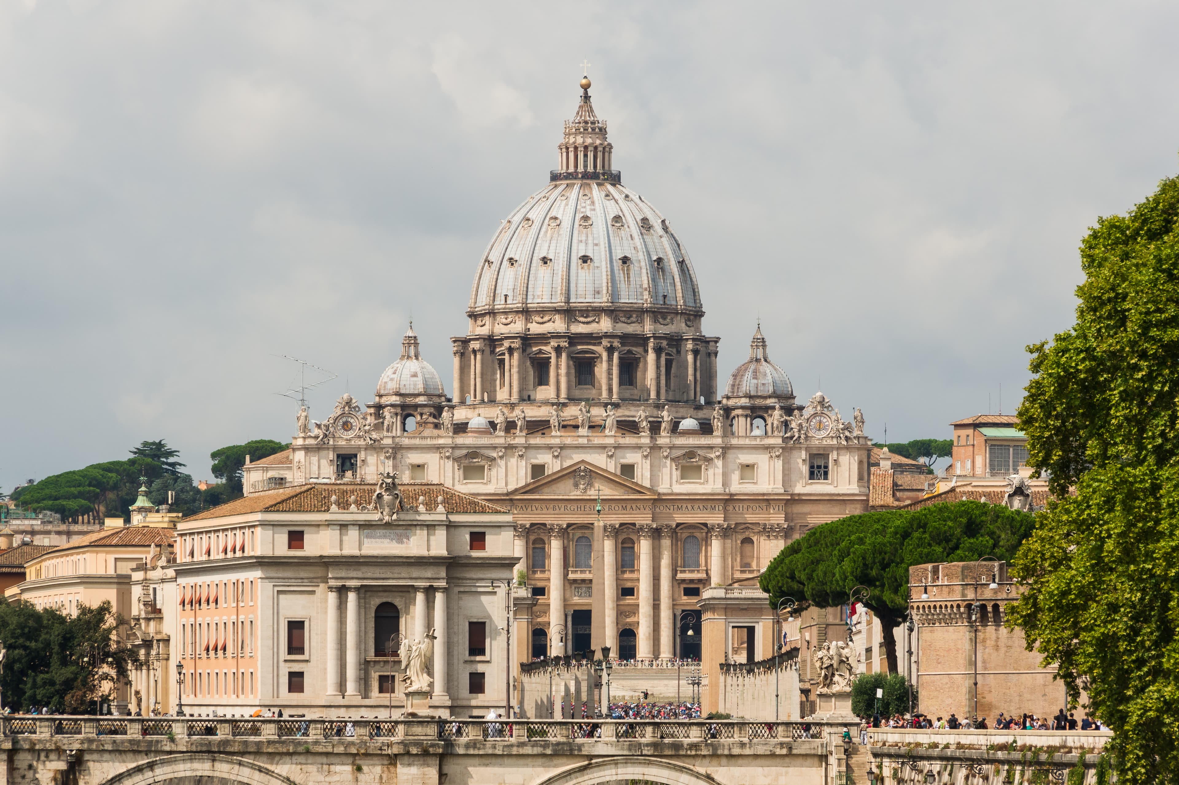 Facciata della basilica di San Pietro in Vaticano