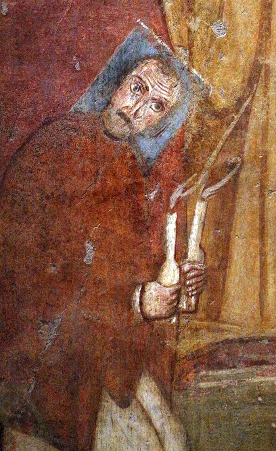 Zacharias dönemine tarihlenen Santa Maria Antiqua’daki primiceri Theodote şapeline ait fresk