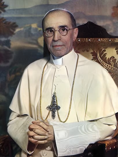 Le pape Pie XII (Eugenio Pacelli), 1876-1958