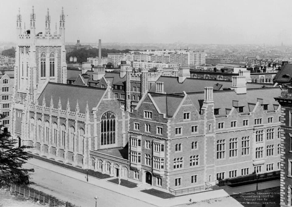 1910 civarında New York’ta Union Theological Seminary