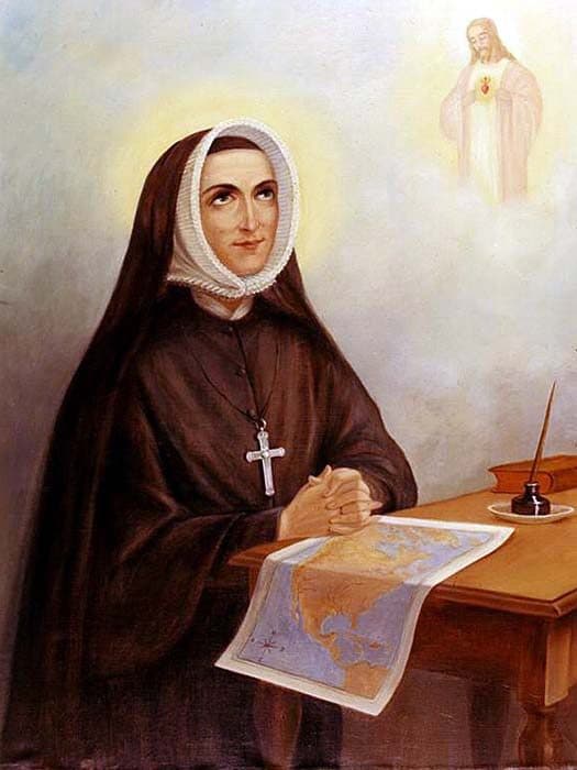 Portrait of Rose Philippine Duchesne in the habit of the Society of the Sacred Heart, late 19th or early 20th century