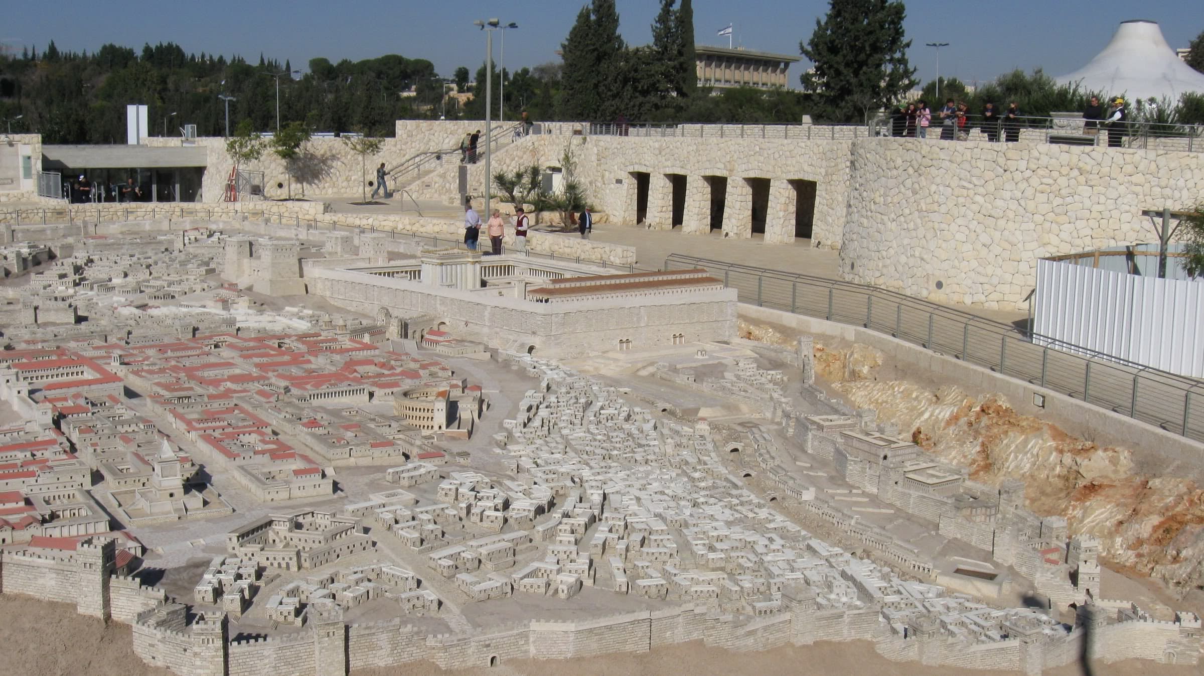 Maqueta de Jerusalén en tiempos del Segundo Templo, Museo de Israel