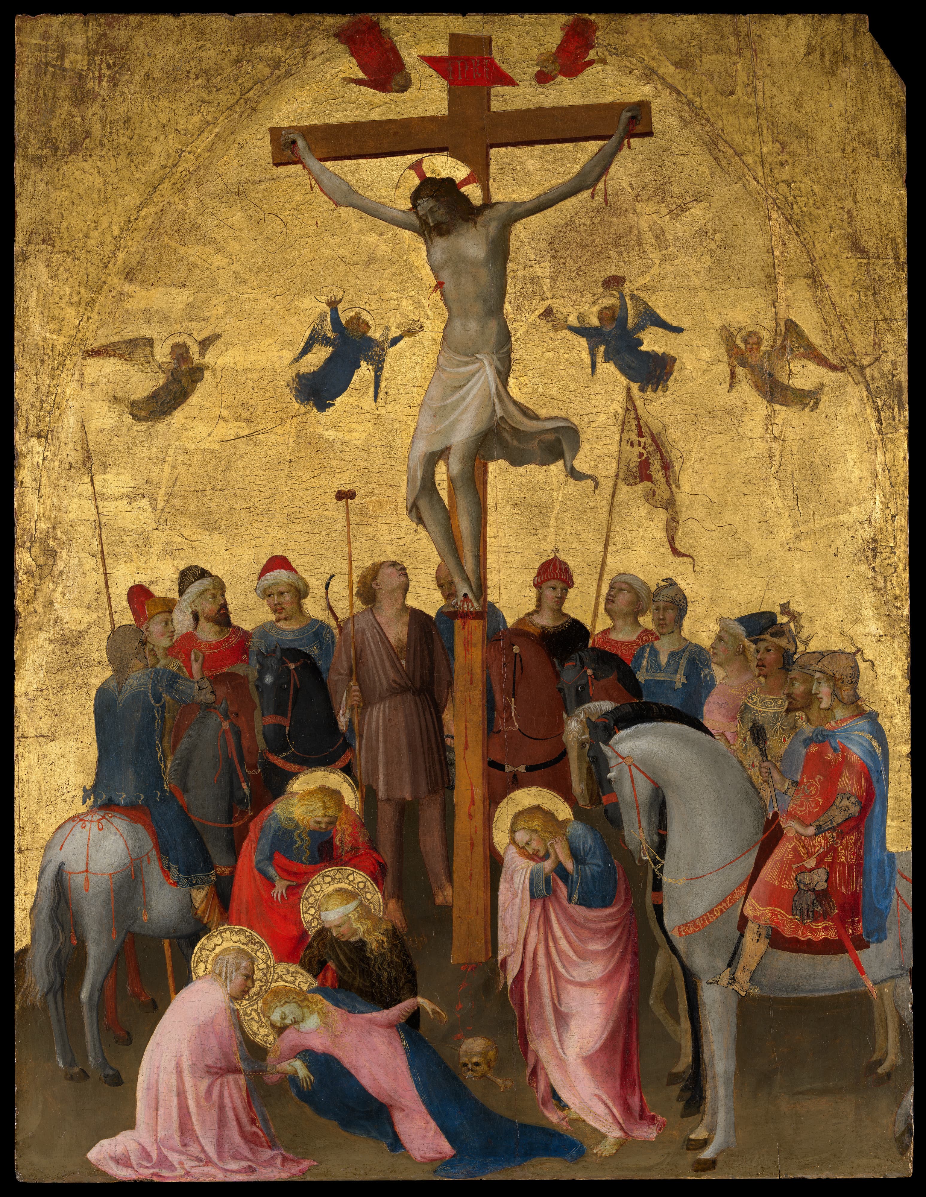 A Crucifixão, quadro de Fra Angelico