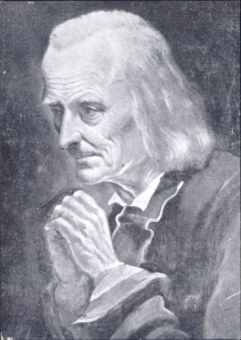 Authentic portrait of the holy Cure of Ars, John Mary Vianney, patron of parish priests throughout the world