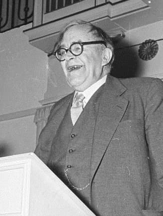 Karl Barth roku 1956, fotografie Hanse Lachmanna