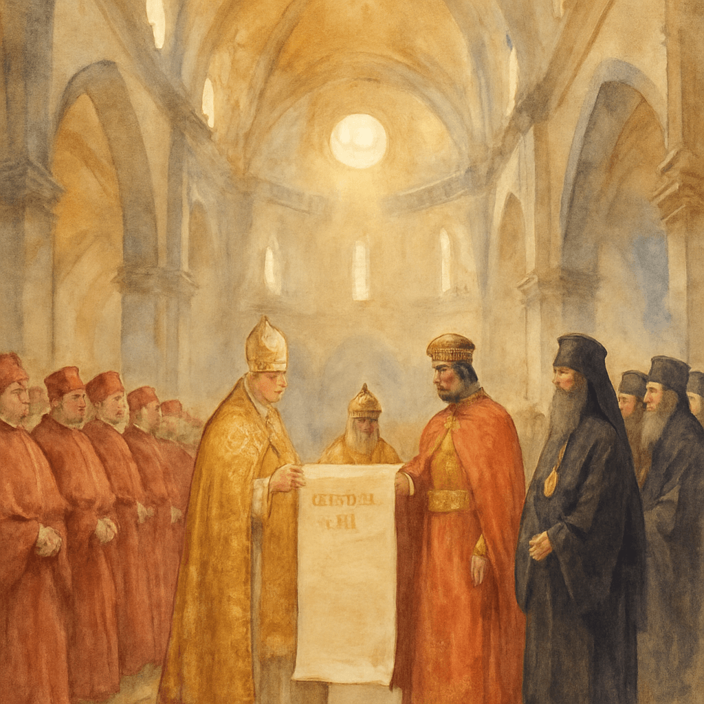 Concile de Florence, 1439 — bulle d'union Laetentur caeli sur le purgatoire