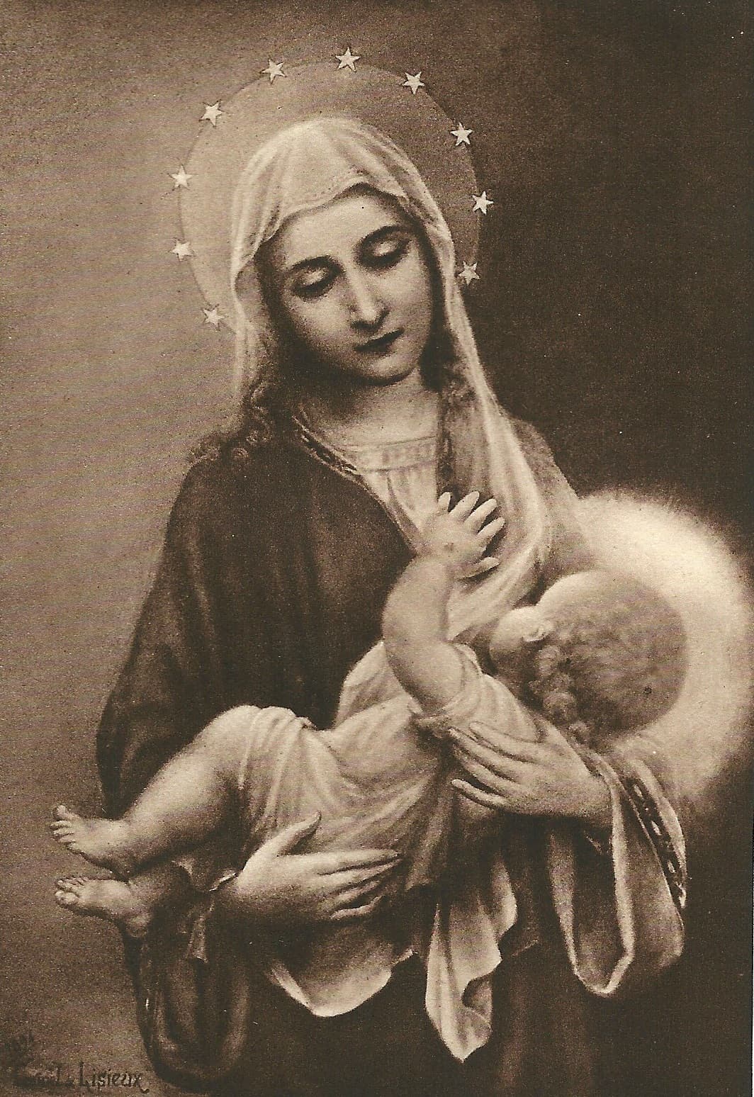 Santa Teresa de Lisieux, fotografia da sua irmã Céline Martin