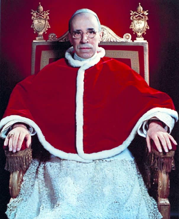 Fotografisches Porträt Papst Pius' XII.