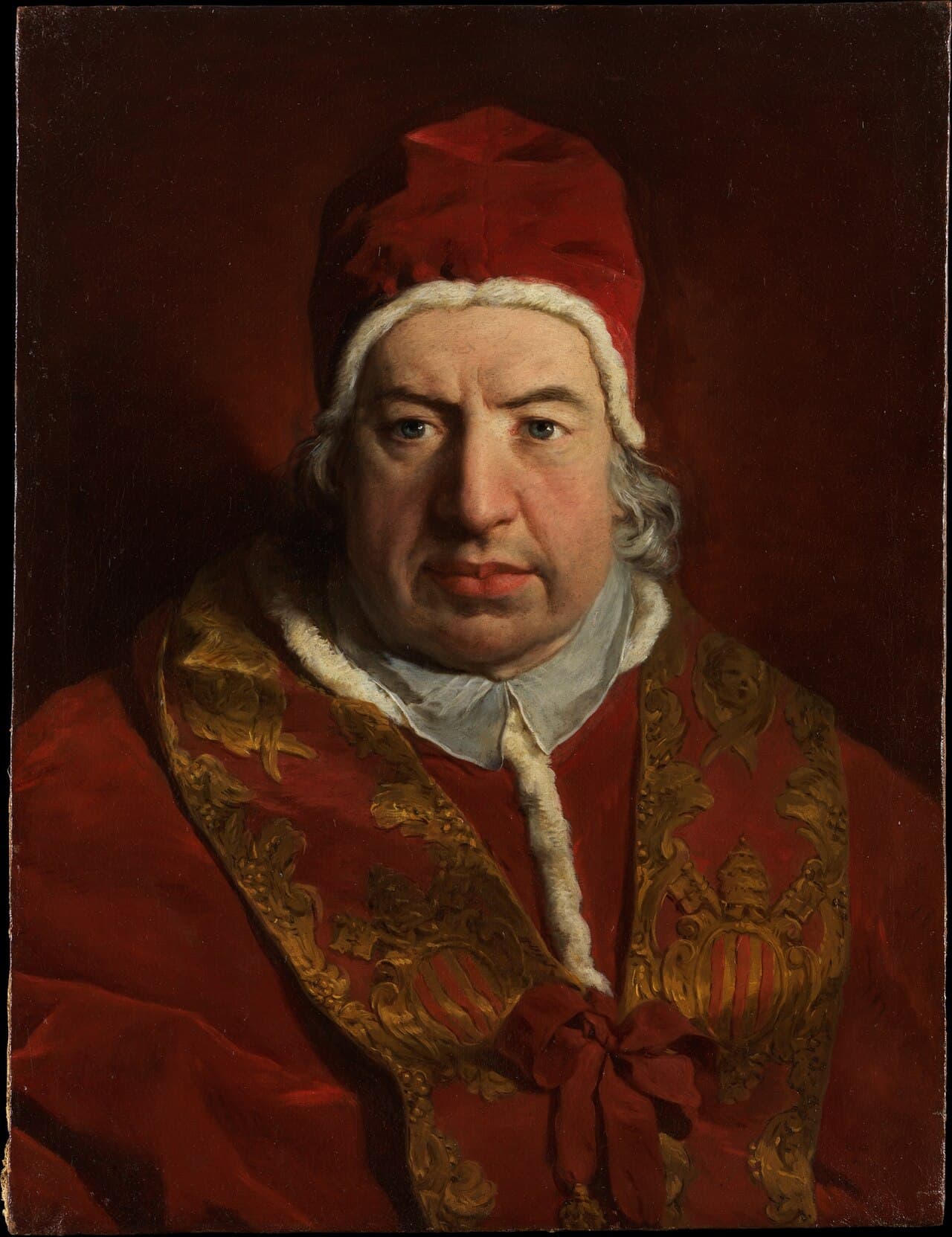 Papst Benedikt XIV., Autor der Enzyklika Vix pervenit über den Wucher (1745)