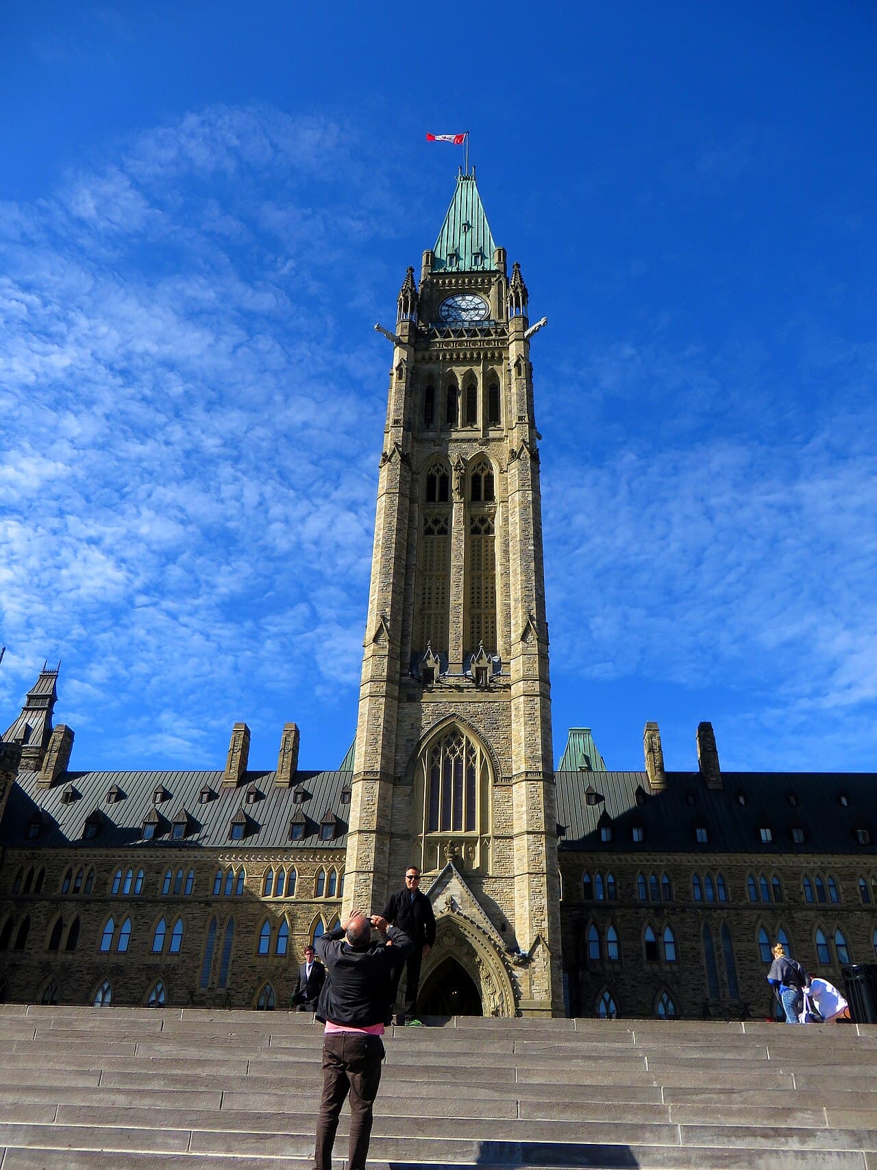 Edificio del Centro del Parlamento del Canada a Ottawa