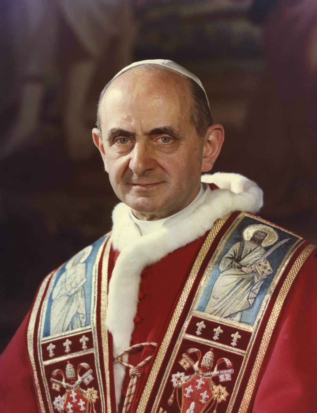 Offizielles Porträt von Papst Paul VI., dem Urheber der Ablassreform von 1967