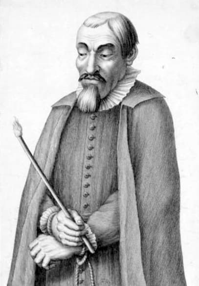Miguel de Molinos, engraving by Jean Hainzelman published in 1687