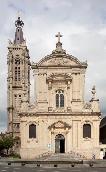 West facade of Cambrai Cathedral, the diocese where Fenelon published the Roman condemnation