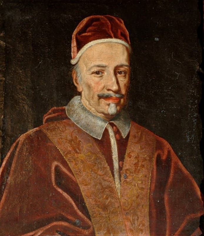 Portrait of Pope Innocent XII, who condemned the Maxims of the Saints in 1699, painted by Antonio Zanchi