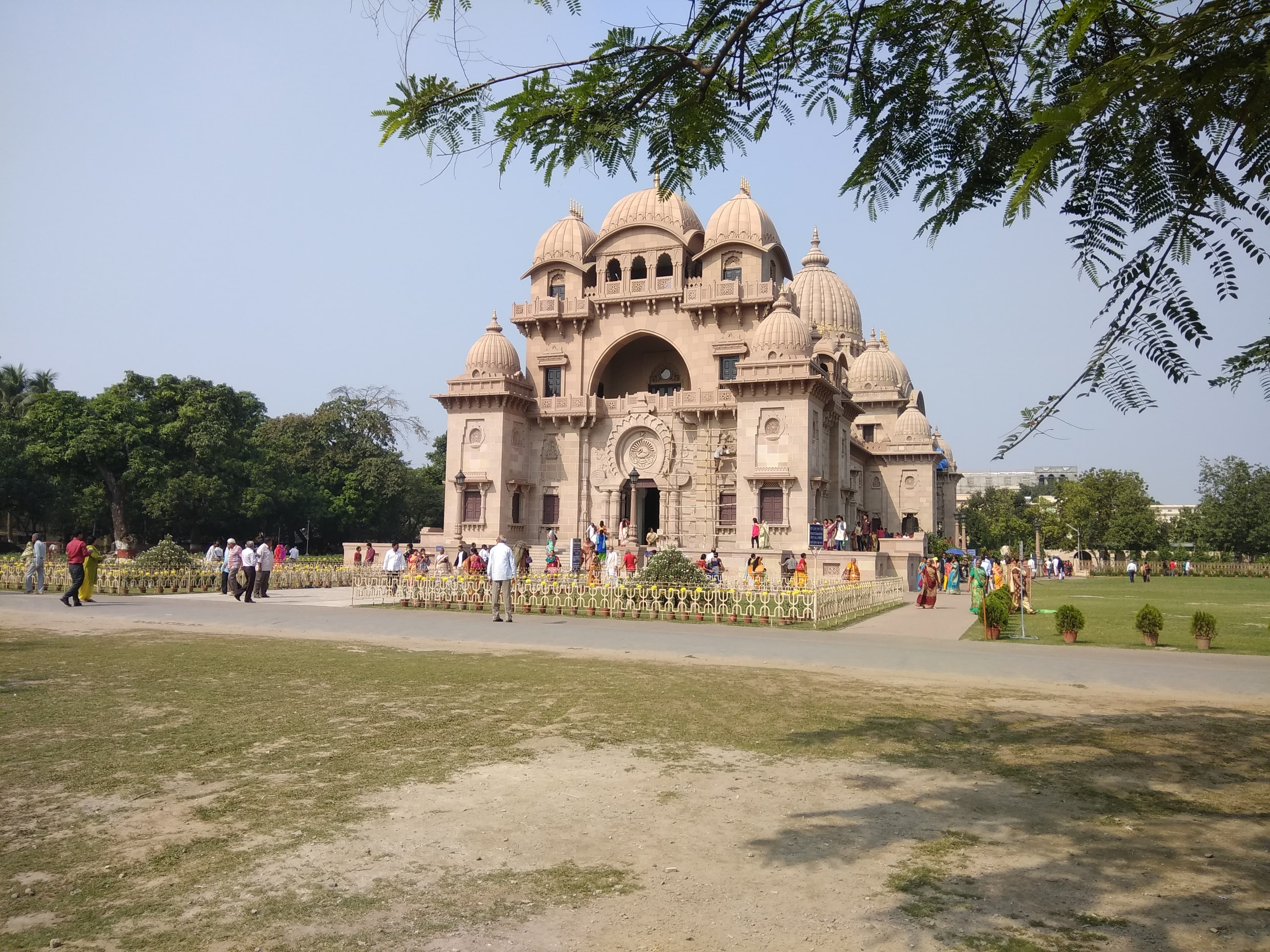 Il tempio di Belur Math fotografato nel 2018