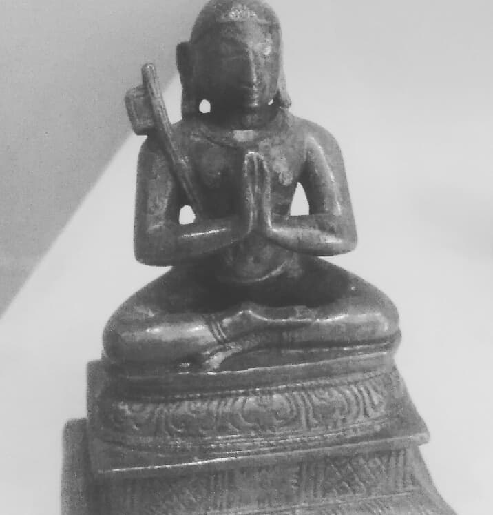Viśiṣṭādvaita'nın Tamil teoloğu Ramanuja'nın geleneksel tasviri