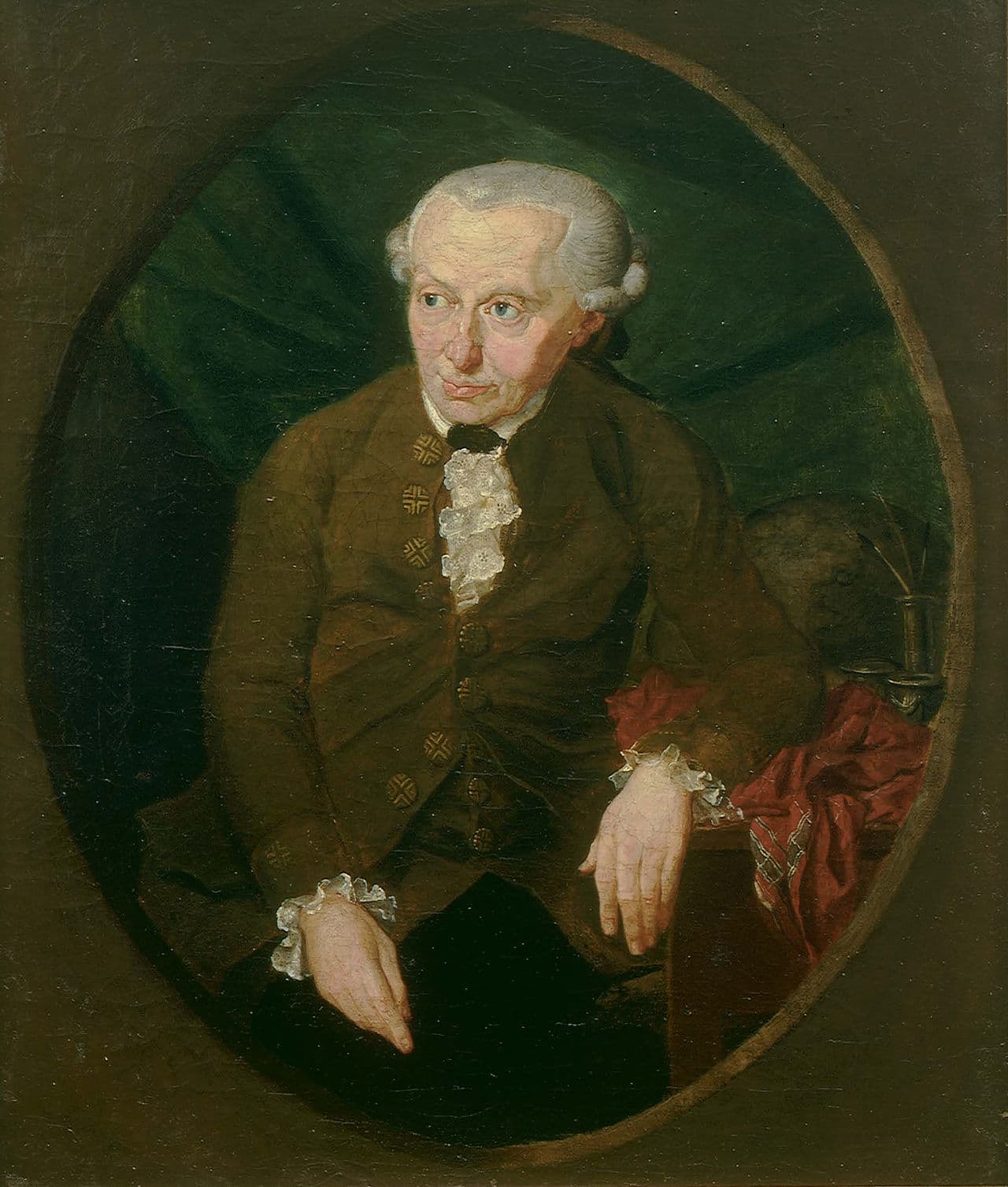 Portrait of Immanuel Kant by Gottlieb Doebler