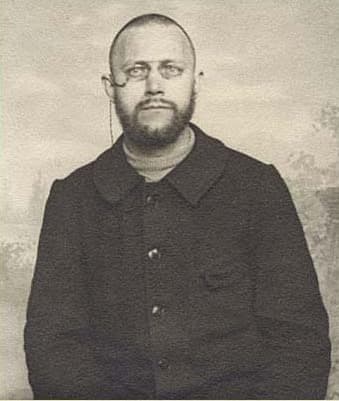 Fotografisches Porträt von Ivan Aguéli