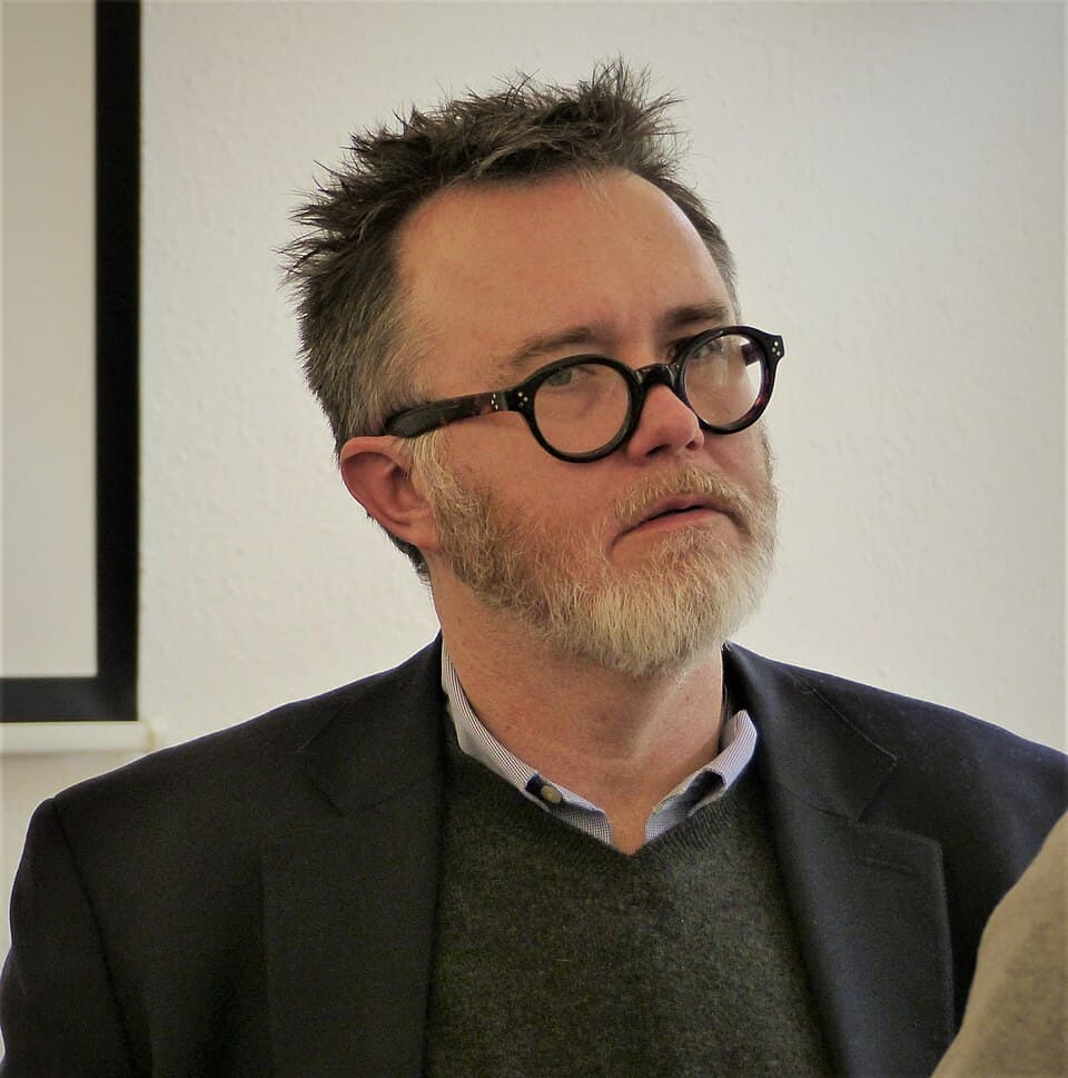 Rod Dreher photographié en 2018 lors d’une conférence à Budapest
