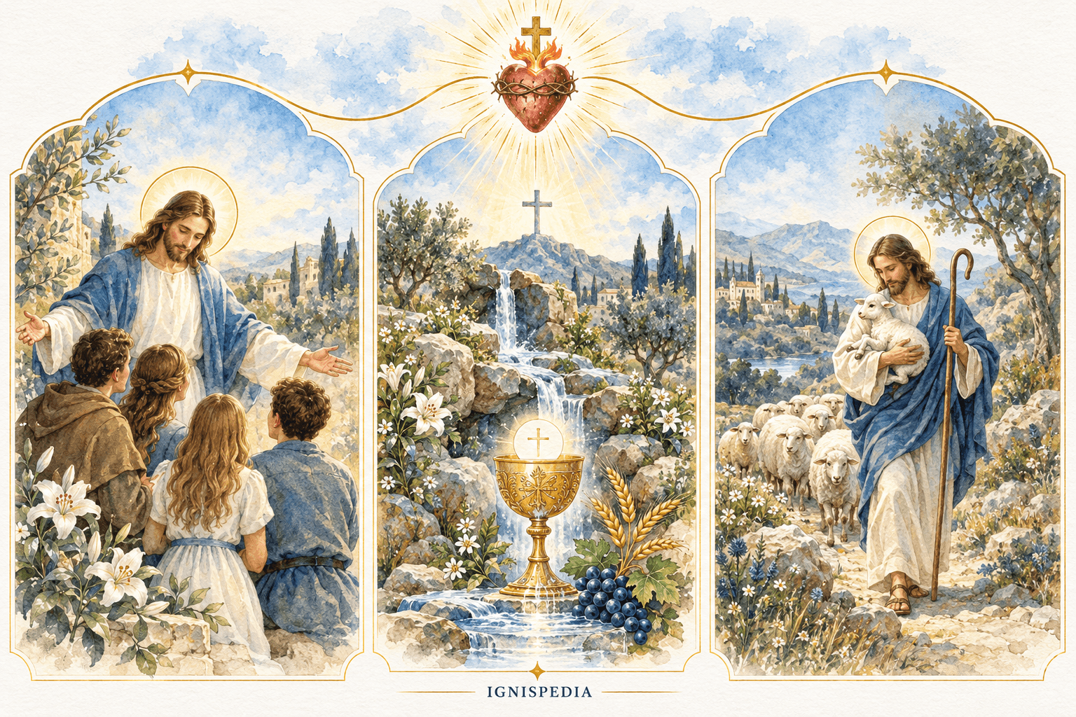 Die Herz-Jesu-Lesungen im Lauf der Jahre A, B und C