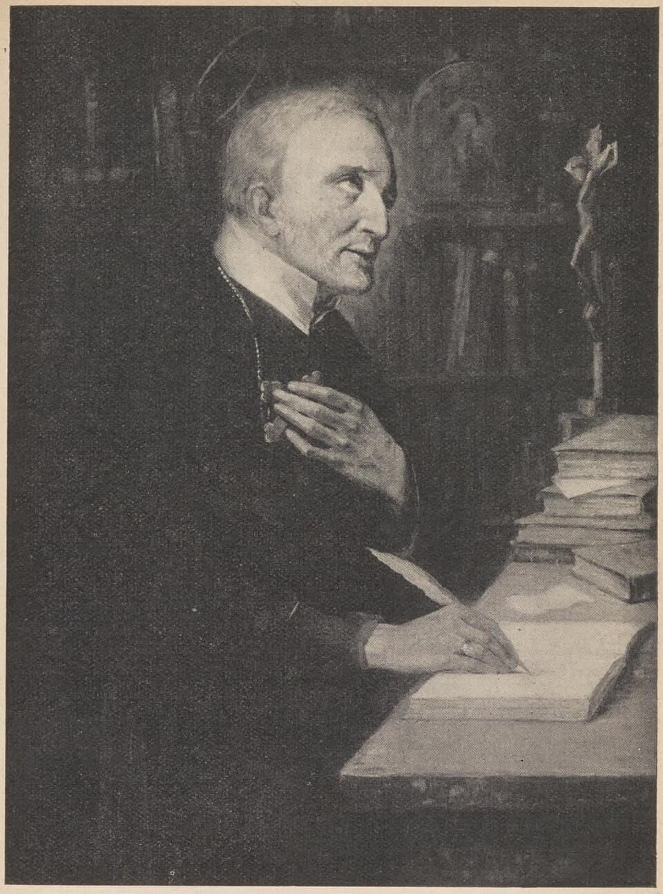 San Alfonso de Ligorio, representación por Heinrich Windhausen
