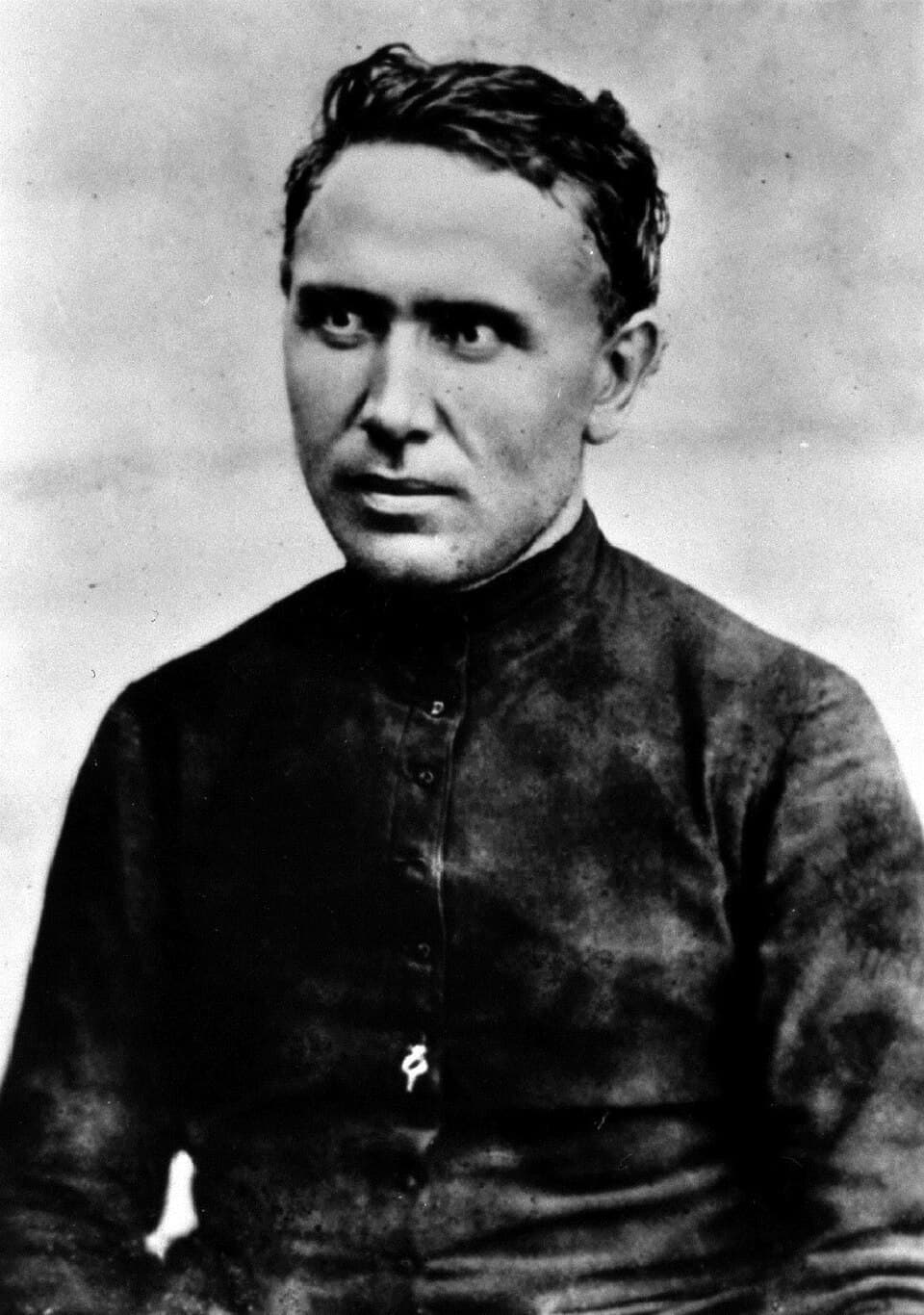 Pater Damian, fotografiert 1878, vor den letzten Jahren seiner Krankheit