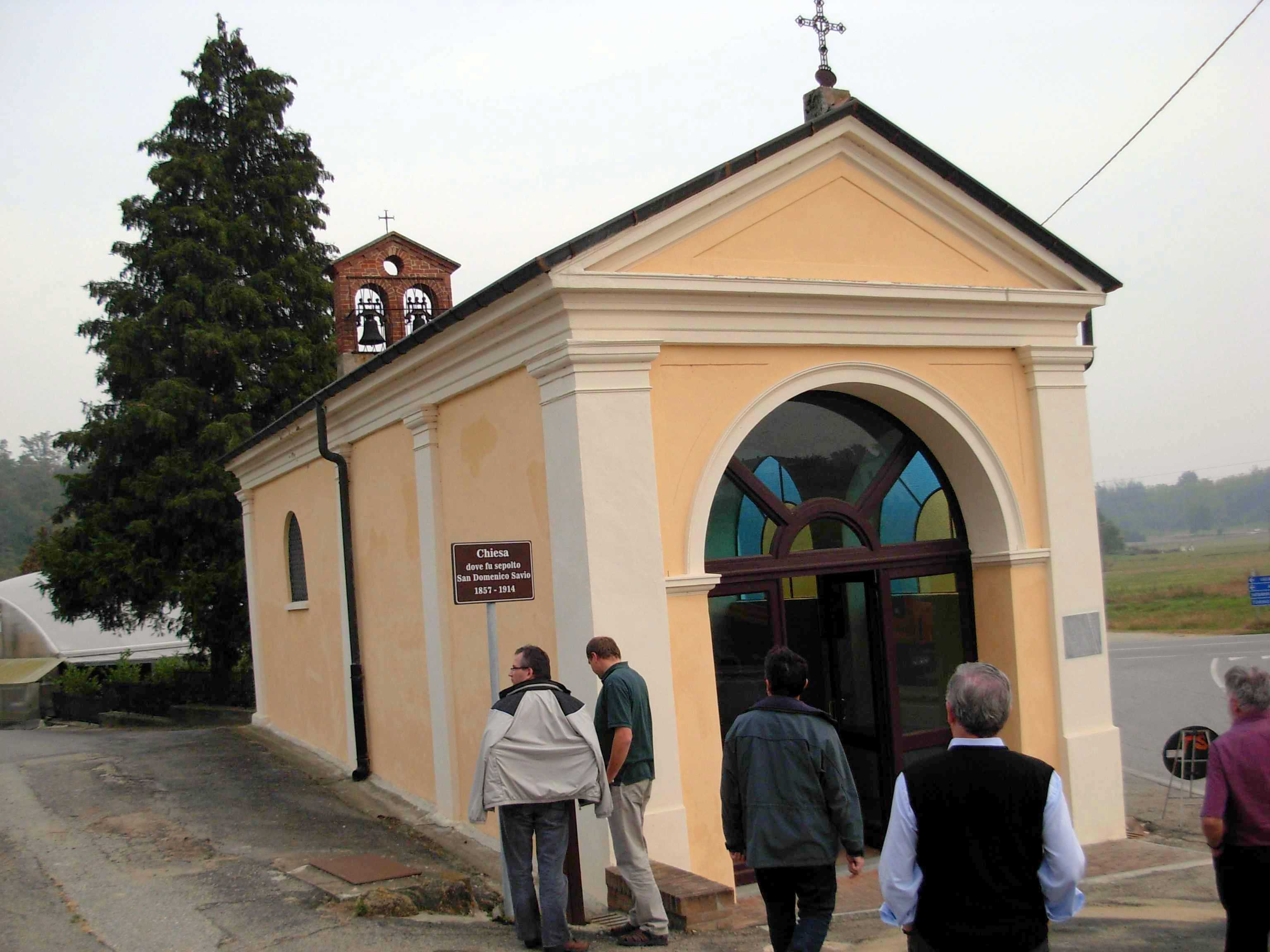 Chapelle où saint Dominique Savio fut enseveli à Mondonio