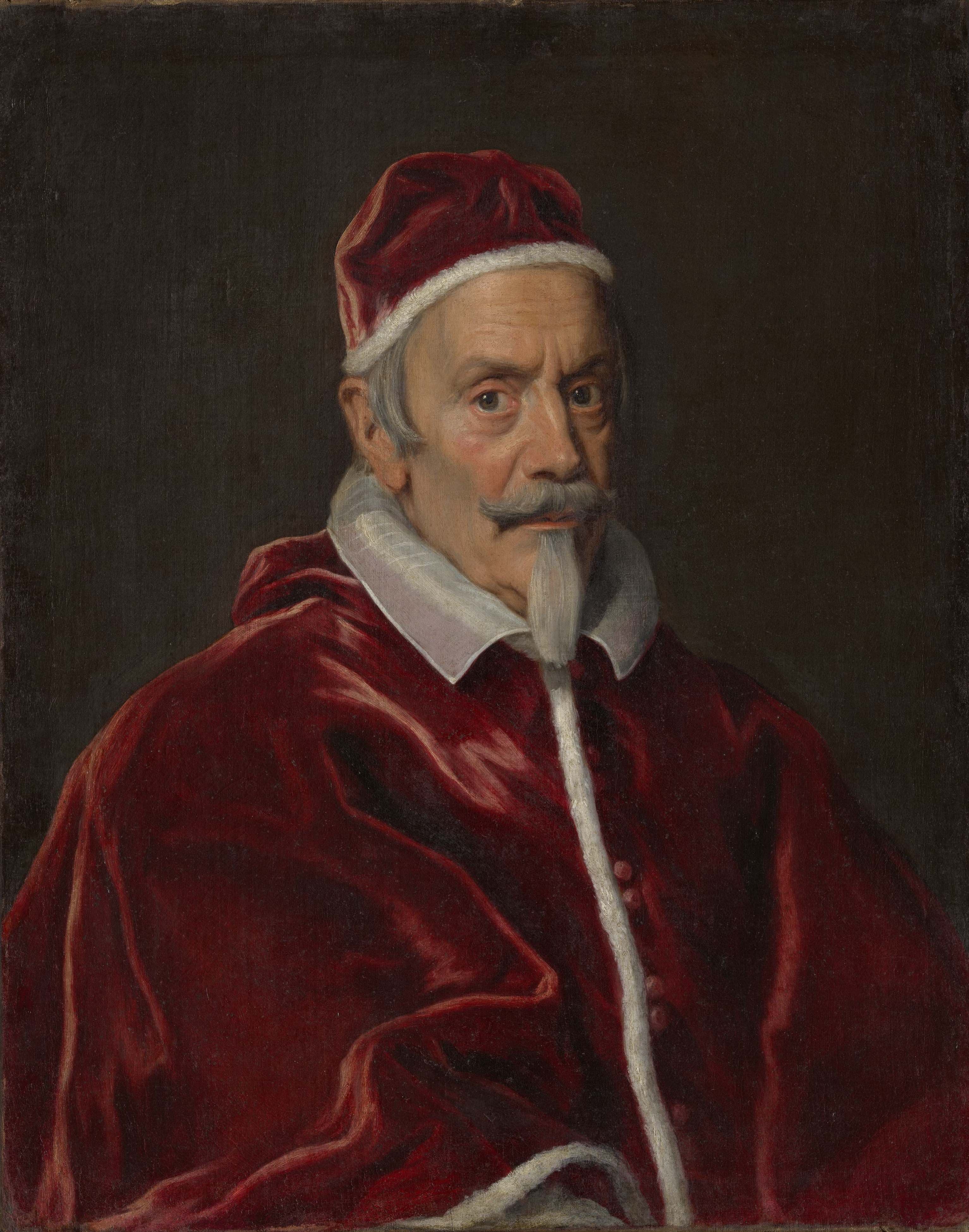 Papa Clemente X, retrato de Giovanni Battista Gaulli.