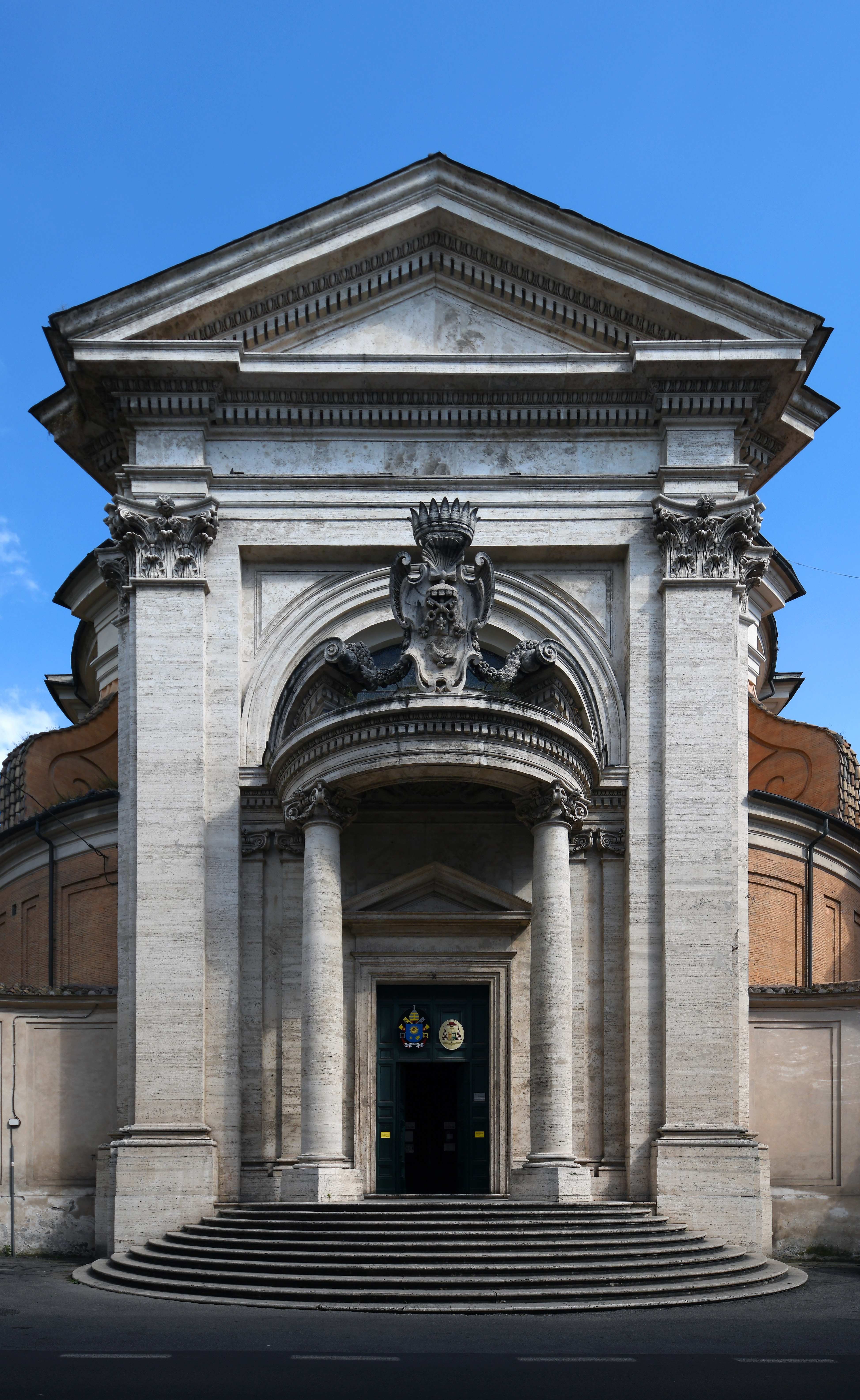 Igreja de Sant’Andrea al Quirinale em Roma, casa de noviciado da Companhia de Jesus.
