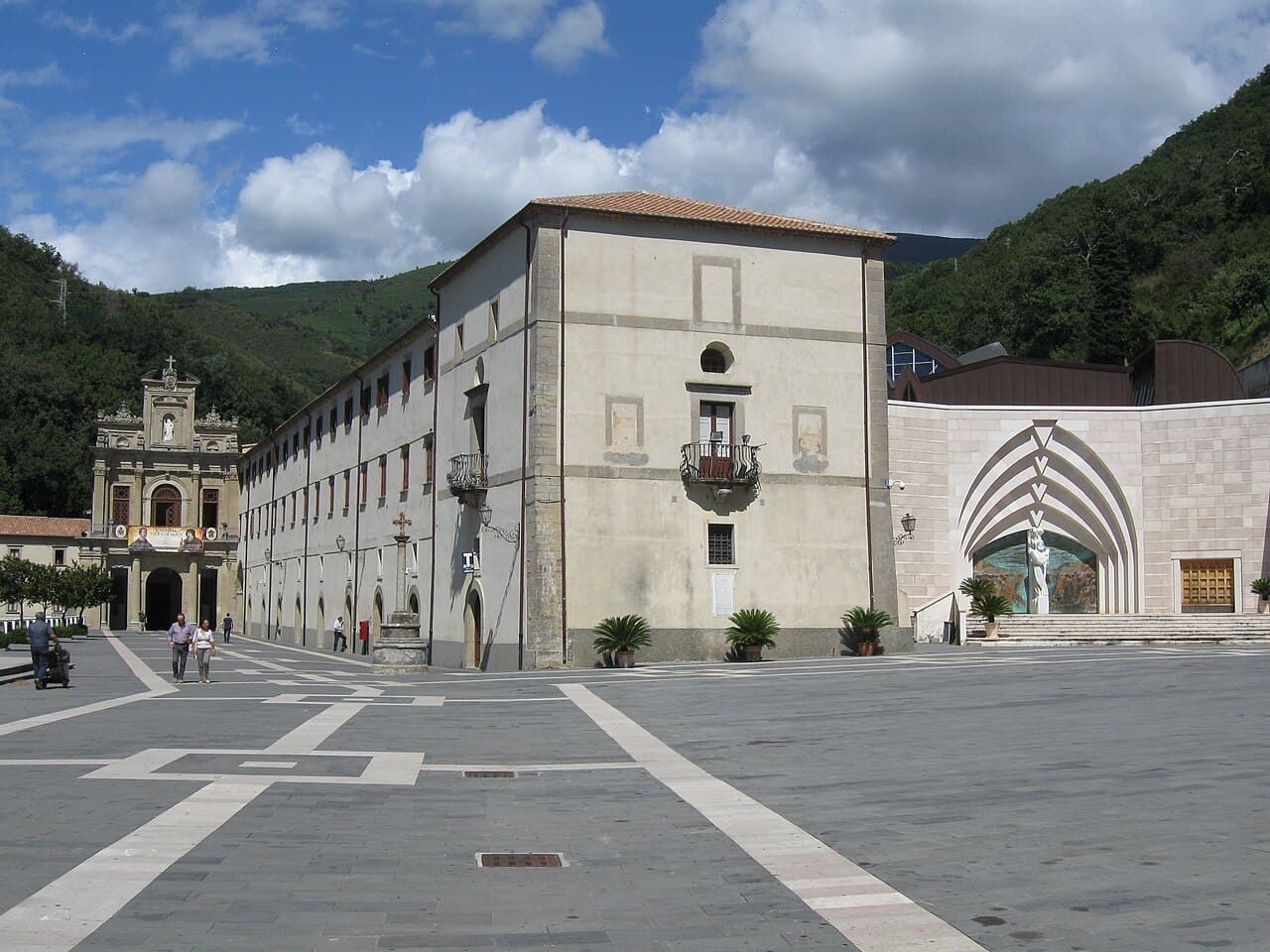 Bâtiments actuels du sanctuaire Saint-François-de-Paule à Paola