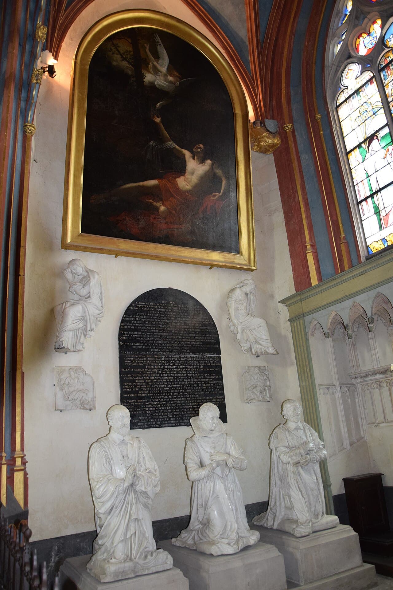 Bourges Saint-Étienne katedralindeki cenaze şapeli