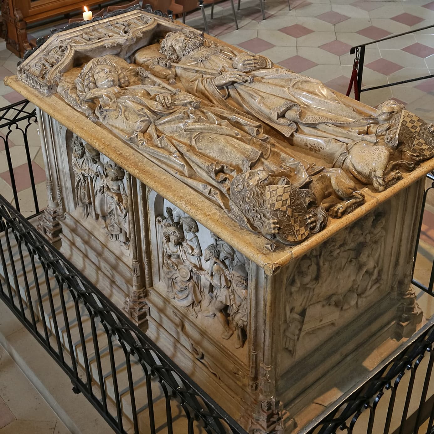 Tomb of Saint Henry II and Saint Cunigunde in Bamberg Cathedral