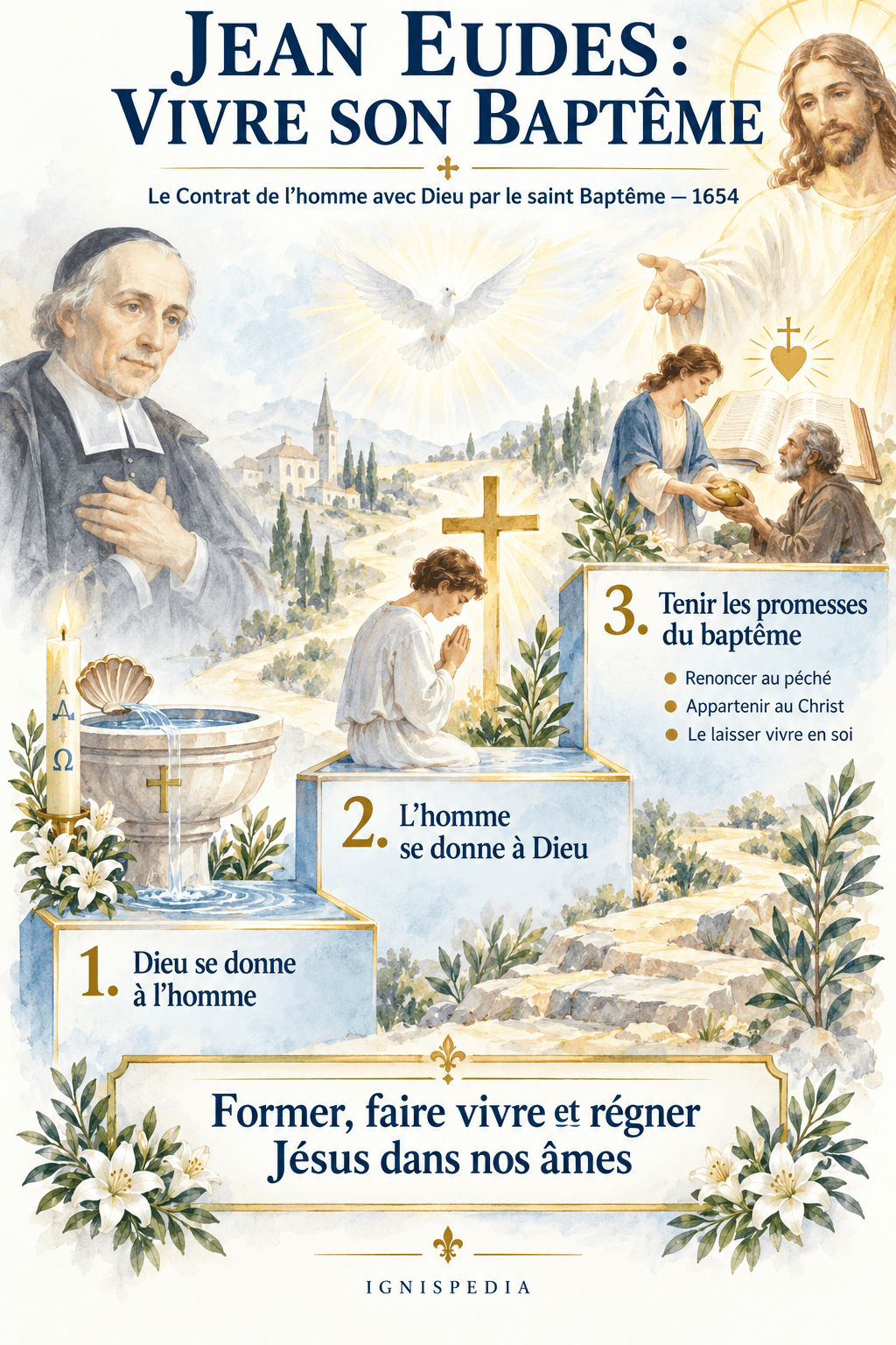 The mutual gift of God and the baptized and the baptismal promises in John Eudes