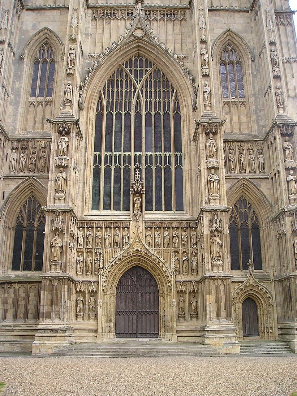 Zachodnia fasada Beverley Minster