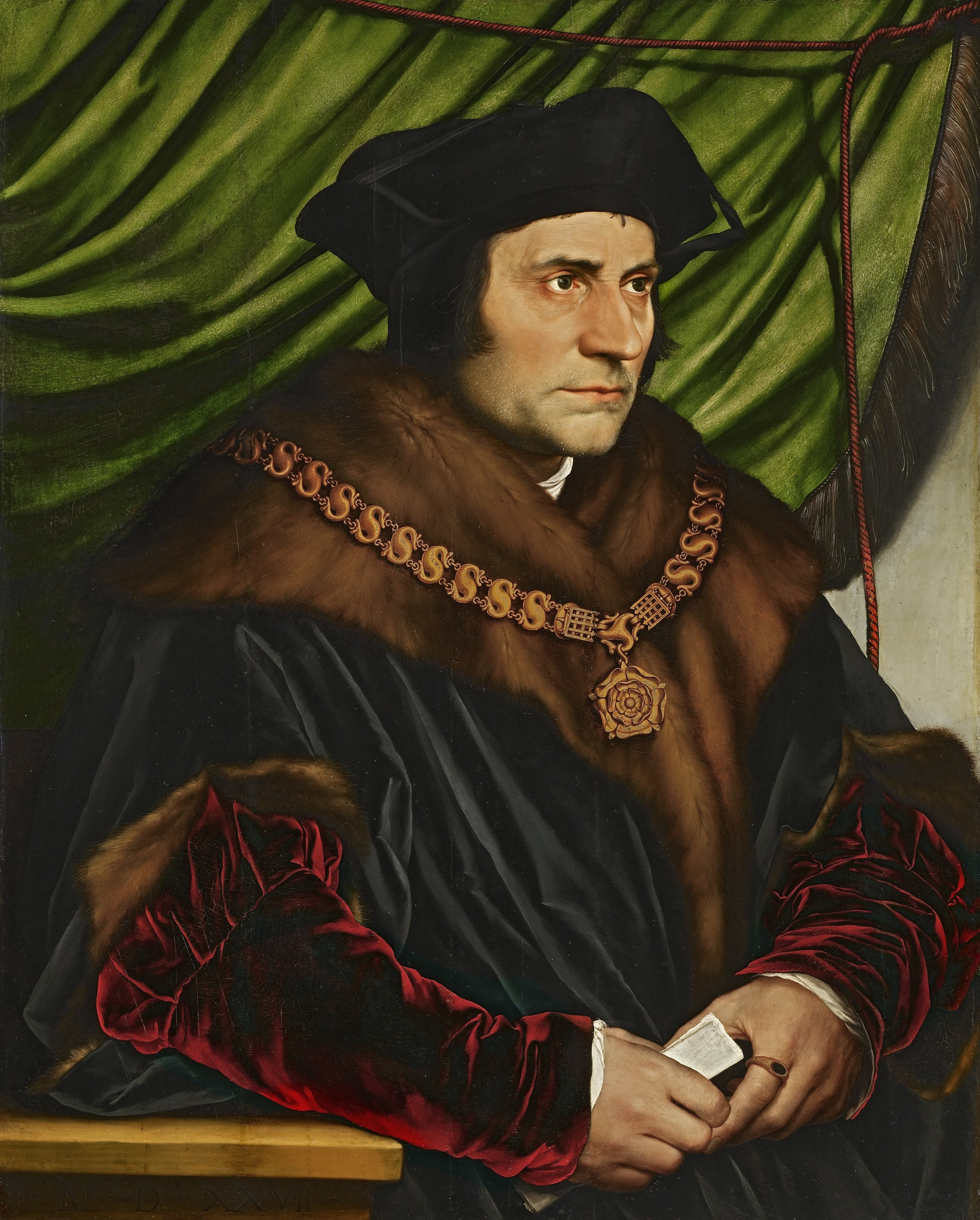Tomasz More, portret Holbeina